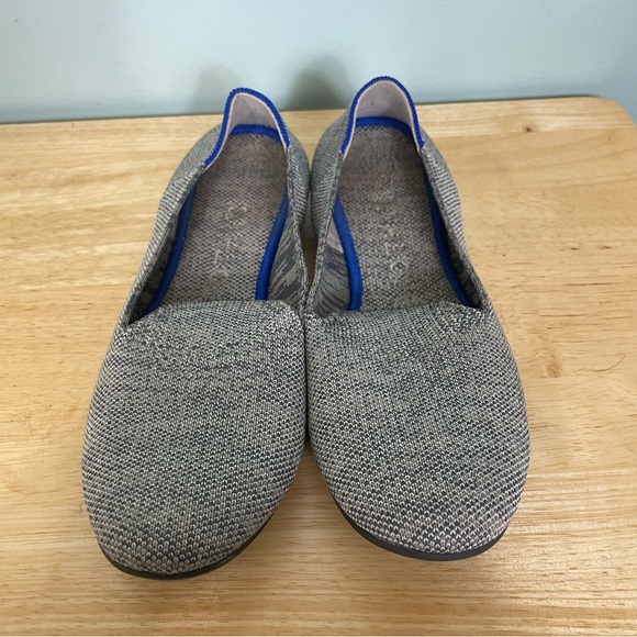 Rothy’s Women Loafer Taupe Heather Grey Blue Size 8 - Picture 3 of 8